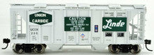Bowser H.O. Scale 42771 70 Ton Covered Hopper Union Carbide Linde 202