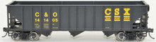 Bowser H.O. Scale 42914 70 ton 12 panel Hoppers C&O/CSX 