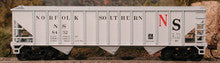 Bowser H.O. Scale 42923 70 ton 12 panel Hoppers Original Norfolk Southern NS 