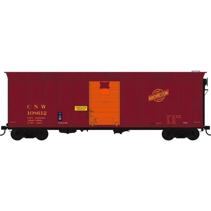 Bowser HO Scale 43156 Chicago & NorthWestern w/hatches 108618 Bit 9-49