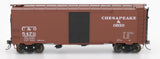 InterMountain H.O. Scale 45793-06 Chesapeake & Ohio-Original Paint 1937 AAR 40&