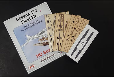 Osborn Model Kits H.O. Scale 1077 Cessna 172 Float kit