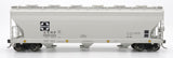 InterMountain H.O. Scale 47086-07 ATSF Gray GA-150 ACF 4650 CU. FT. 3-Bay Hopper 305102