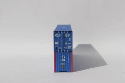 Jacksonville Terminal Company 1:160 Scale PACER STACKTRAIN scheme 53’ 6-42-6 corrugated side container PACU 880020 & PACU 8880163 JTC Magnetic Connection Standard     535015 PACER STACKTRAIN