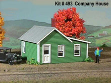 Laser Kit American Model Builder O-Scale 493 Company House