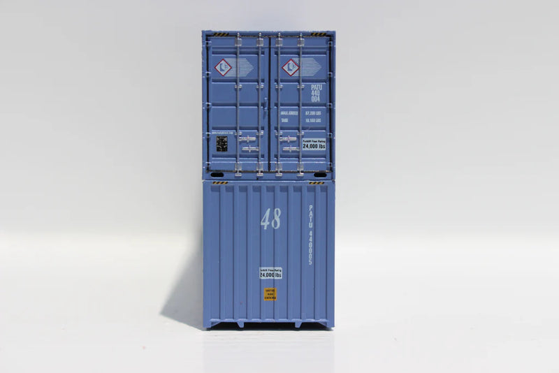 Jacksonville Terminal Company 1:160 Scale FADED scheme - PCR body style 48’ 3-42-3 corrugated side container     485017 Pacer StackTrain