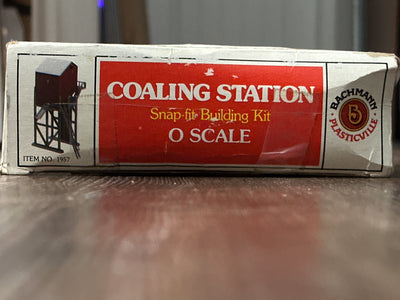 Bachmann - O-Scale - Coaling Station - Snap Fit Building Kit - 1957