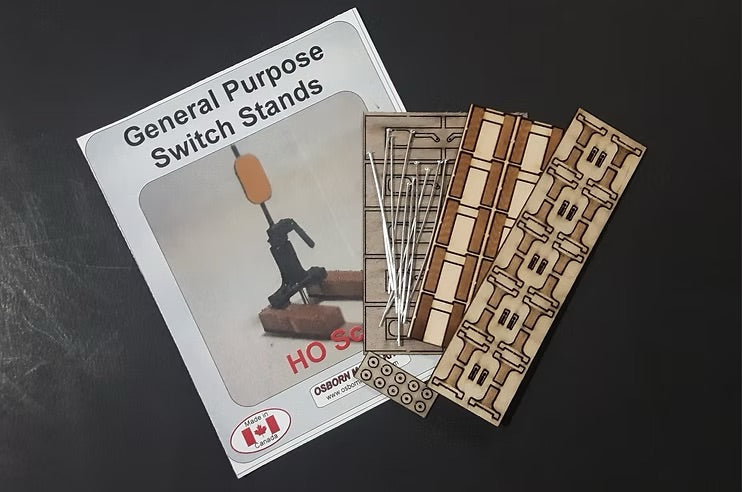 Osborn Model Kits H.O. Scale 1086 General Purpose Switch Stands