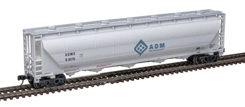 N-Scale Trinity PD5000 Covered Hopper - ADM Road 