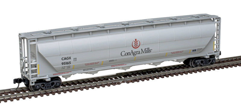 N-Scale Trinity PD5000 Covered Hopper - CAGX Road 