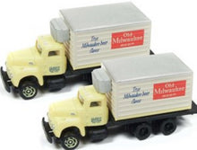 Mini MetalsN-Scale 50375 IH R190 Box Refrigerator Truck-Old Milwaukee Beer