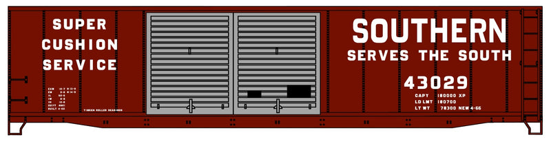 Accurail H.O. Scale 5242 Southern Railway Double Door 50&