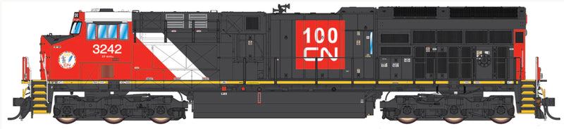 InterMountain H.O. Scale Tier 4 GEVO Locomotive - Canadian National - 100th Anniversary No 3221 DCC w ESU Loksound