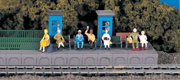Bachmann H.O. Scale 42342 Mini-People Hand Decorated