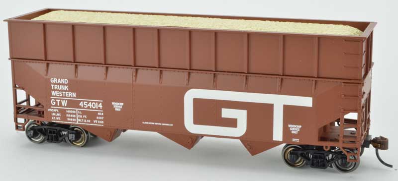 Bowser HO Scale 42596 70 Ton Woodchip Hopper GTW Bit 12-52 454015