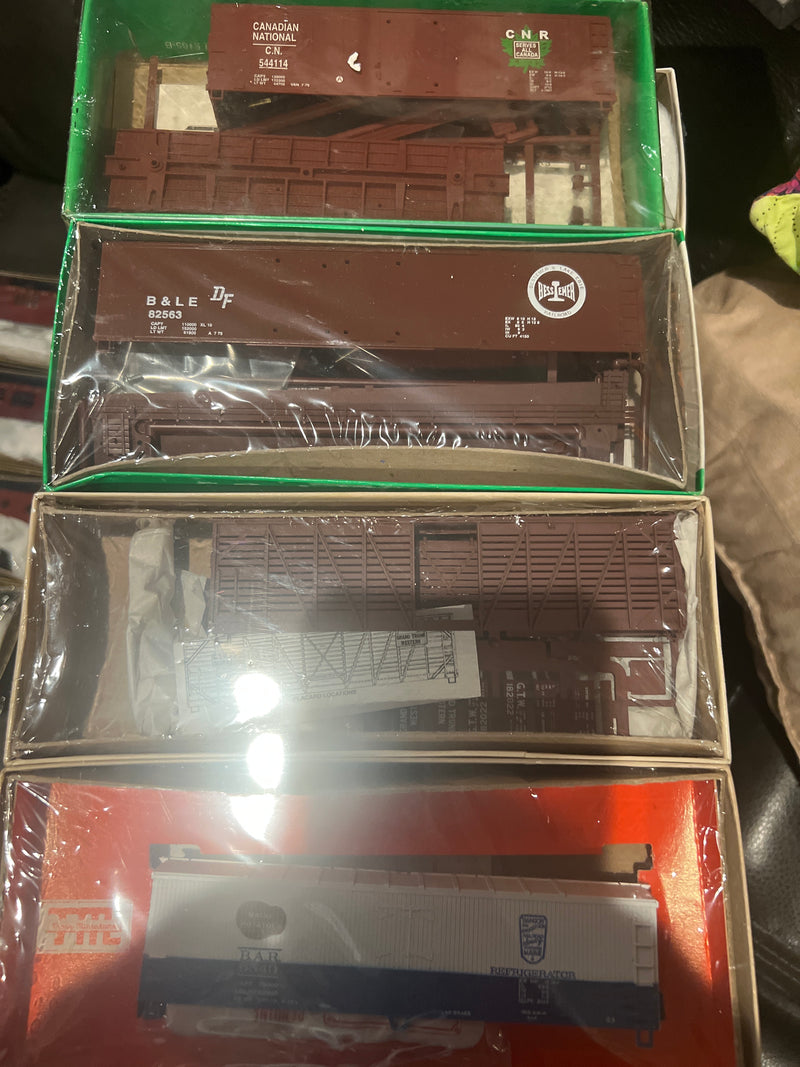 Mixed mfg H.O. Scale Mixed  4pk 5