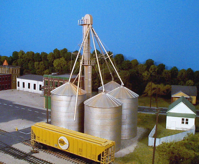 Rix Productions H.O. Scale 628-0407 Grain Elevator