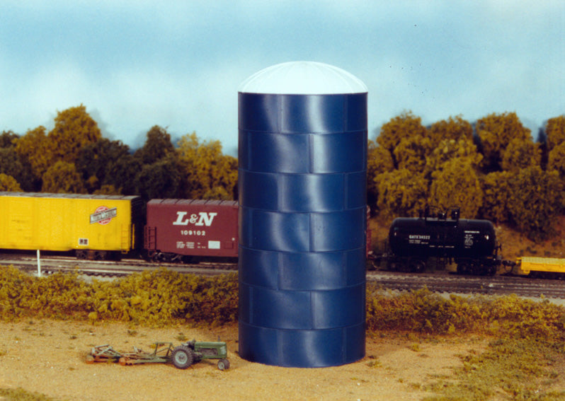 Rix Products H.O. Scale 628-0510 All-American Blue Silo Co.