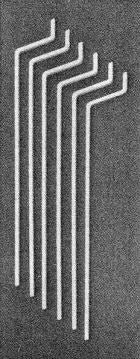 Pikestuff H.O. Scale 541-3101 Downspouts (6 each)