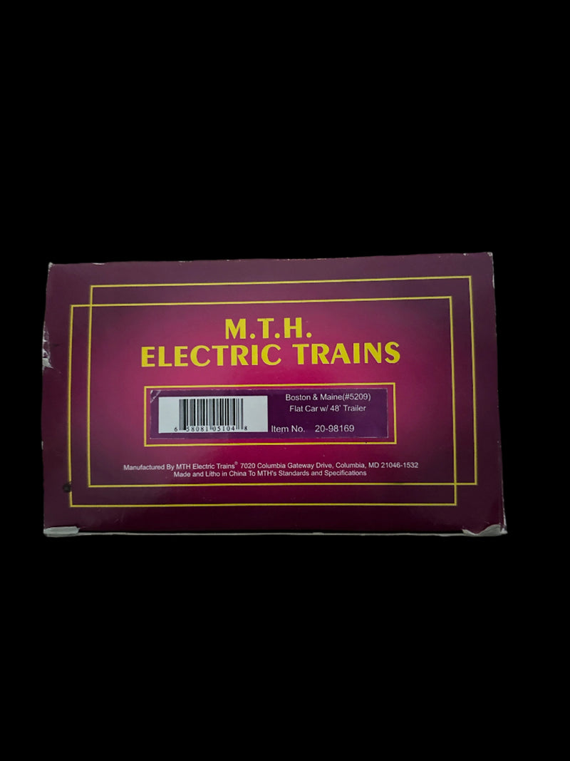 MTH - O-Scale - Flat Car w/ 48&