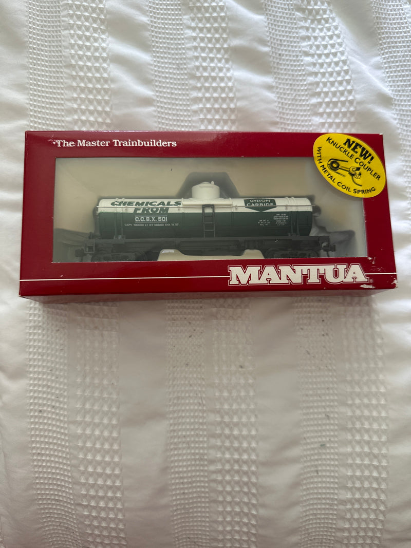 Mantua - HO-Scale - Chemical Tank - Union Carbide - No. 501 - 732-307