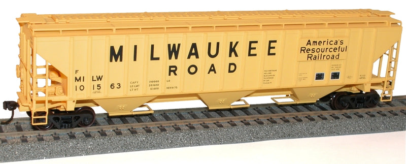 Accurail H.O. Scale 6517A Milwaukee Road Pullman-STD.CVD.Hopper
