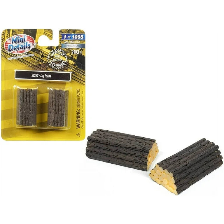 Mini Details H.O. Scale 20230 Log Loads
