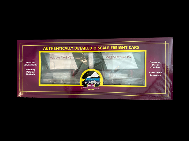 MTH O-Scale Flat Car w/(2) PUP Trailers Pennsylvania No. 175244 (20-98883)