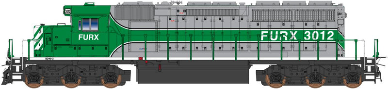 Intermountian N-Scale FURX 3049 SD40-2  69378s-02 DCC Sound
