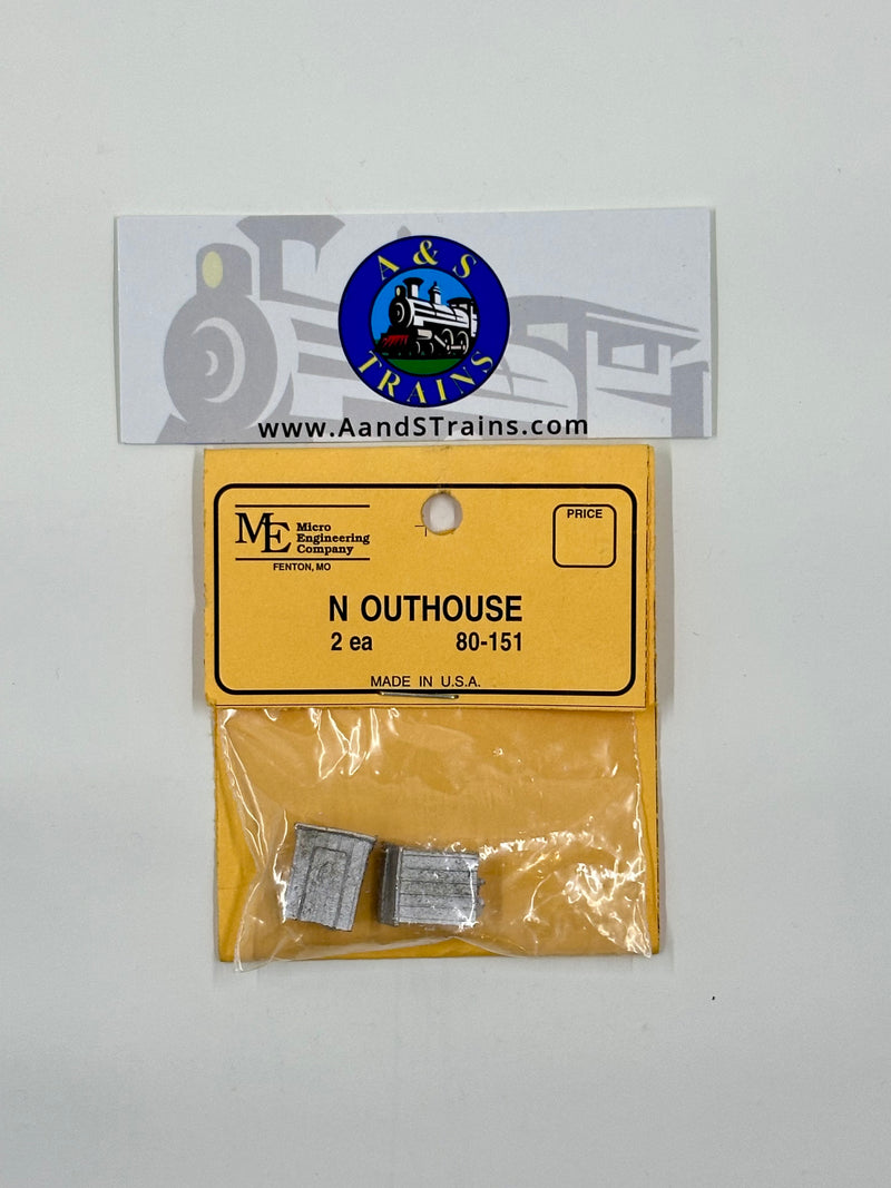 Micro Engineering Company N Scale 80-151 Outhouse