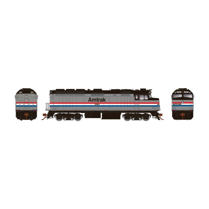 Rapido Trains H.O. Scale F40PH w/ditchlights (DC/DCC/Sound): Amtrak Ph3
