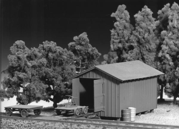 Tichy H.O. Scale 7011 HANDCAR SHED