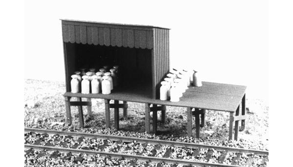 Tichy H.O. Scale 7017 MILK STATION