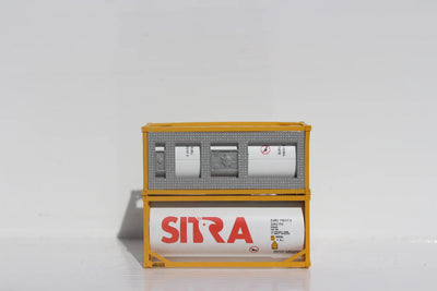 JTC N Scale SITRA 20' Standard Tank Container (Full wrap around walkway) 205246