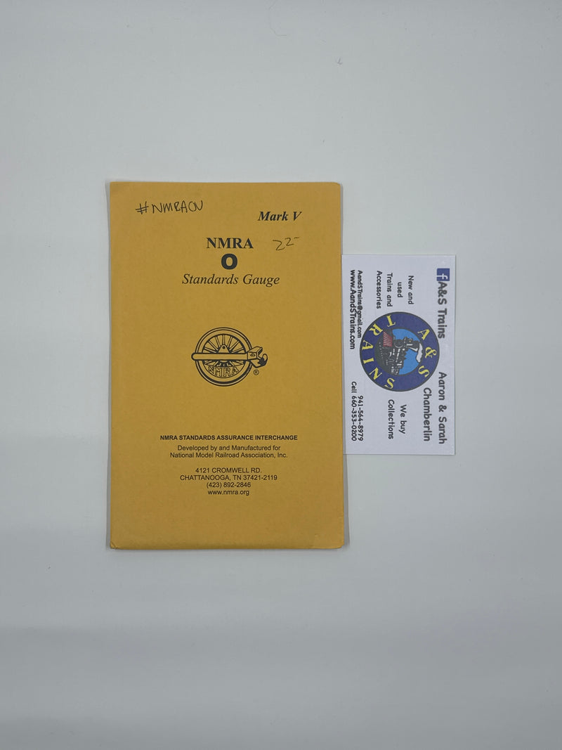 NMRA O Scale Mark V Standards Gauge