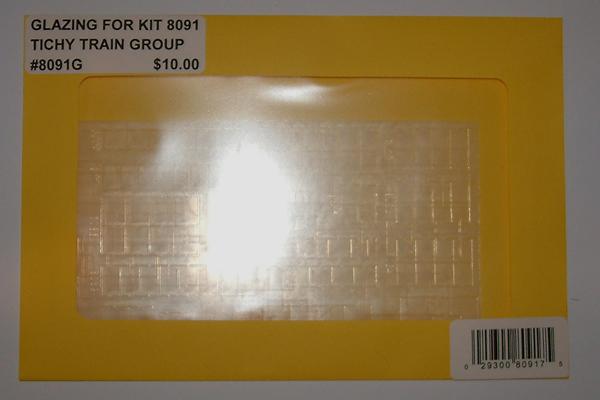 Tichy #8091G GLAZING PACK FOR 8091 - 8091G – A&S Trains