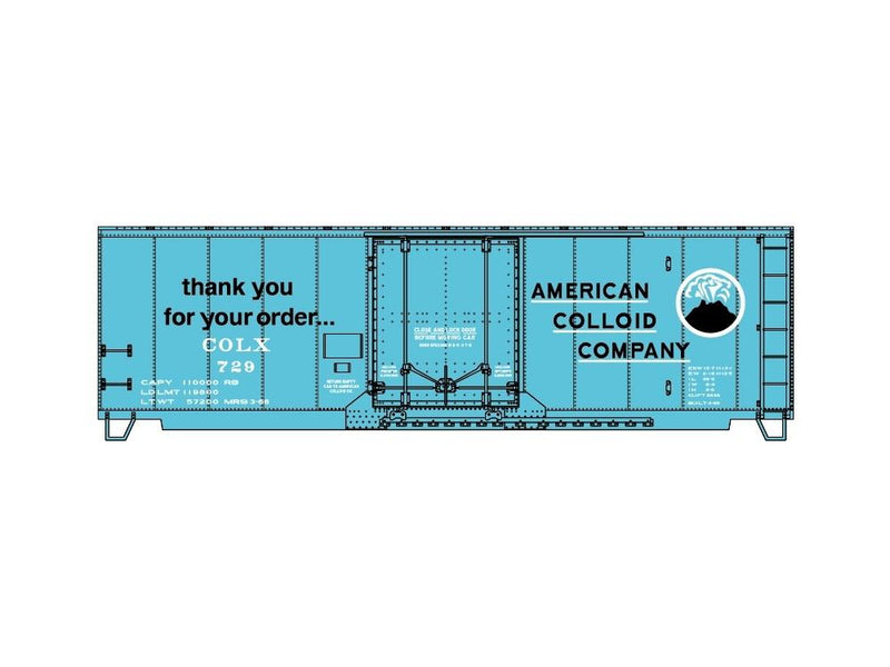 Accurail H.O. Scale 81412 American Colloid Company 40&