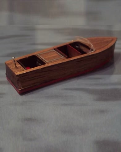 Osborn Model Kits H.O. Scale 1003 Classis Mahogany Runabout