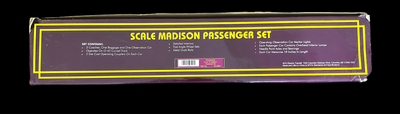 MTH O-Scale Scale Madison Passenger Set (20-4023)