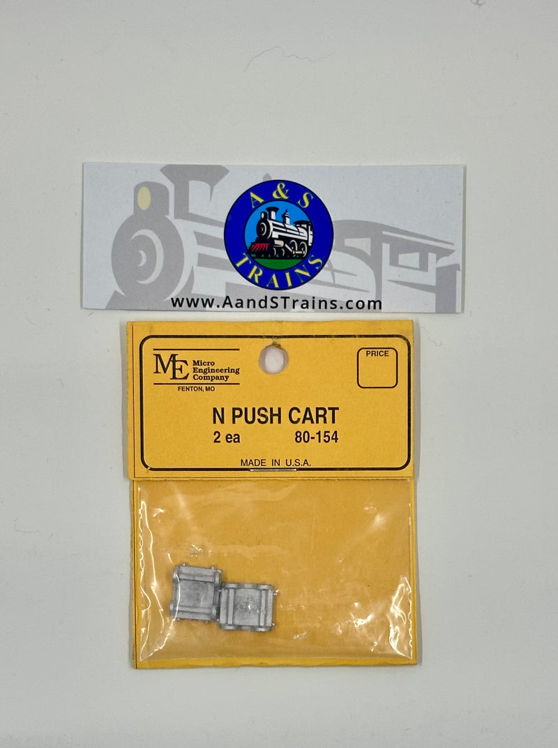Micro Engineering Company N Scale 80-154 Push Cart