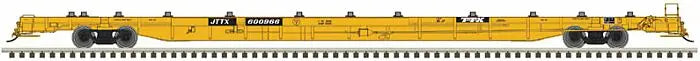 Atlas H.O. Scale 20 006 111 F89J Flat Car 2000s Yellow 601395