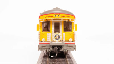 Broadway Limited Imports H.O. Scale 9014 Union Pacific Business Car, UP #119 "Kenefick", "George Bush Funeral Train" Drumhead