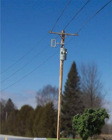 Osborn Model Kits H.O. Scale 1099 Utility Posts and Transformers