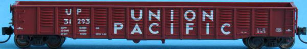 Trainworx N Scale 52’6″ Corrugated Gondola Union Pacific (UP) 25207
