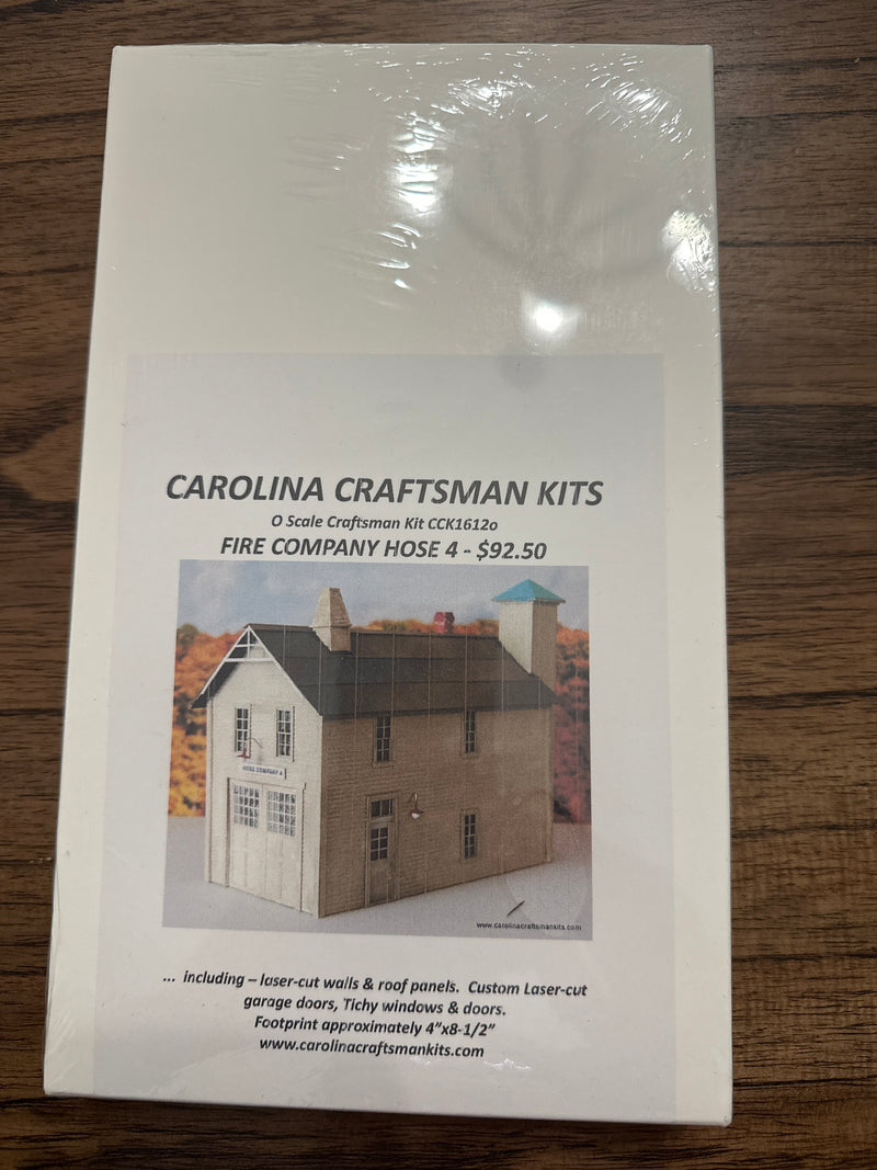 Carolina Craftsman Kits O Scale CCK1612o Fire Company Hose 4