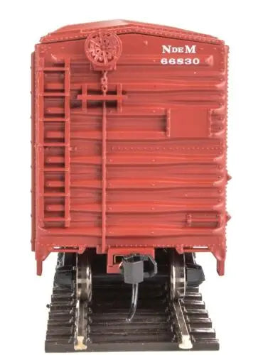 WalthersMainline HO-Scale 910-1195 40’ AAR Modernized Boxcar N de M 