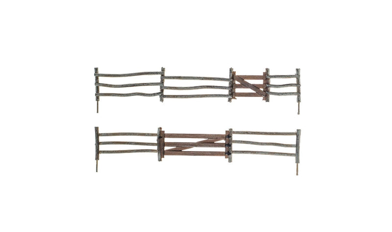 Woodland Scenics H.O. Scale A2981 Log Fence