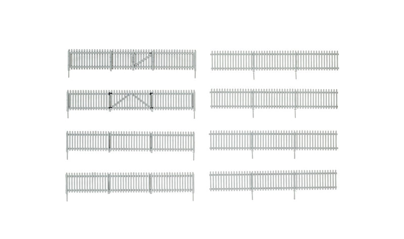 Woodland Scenics H.O. Scale A2984 Picket Fence