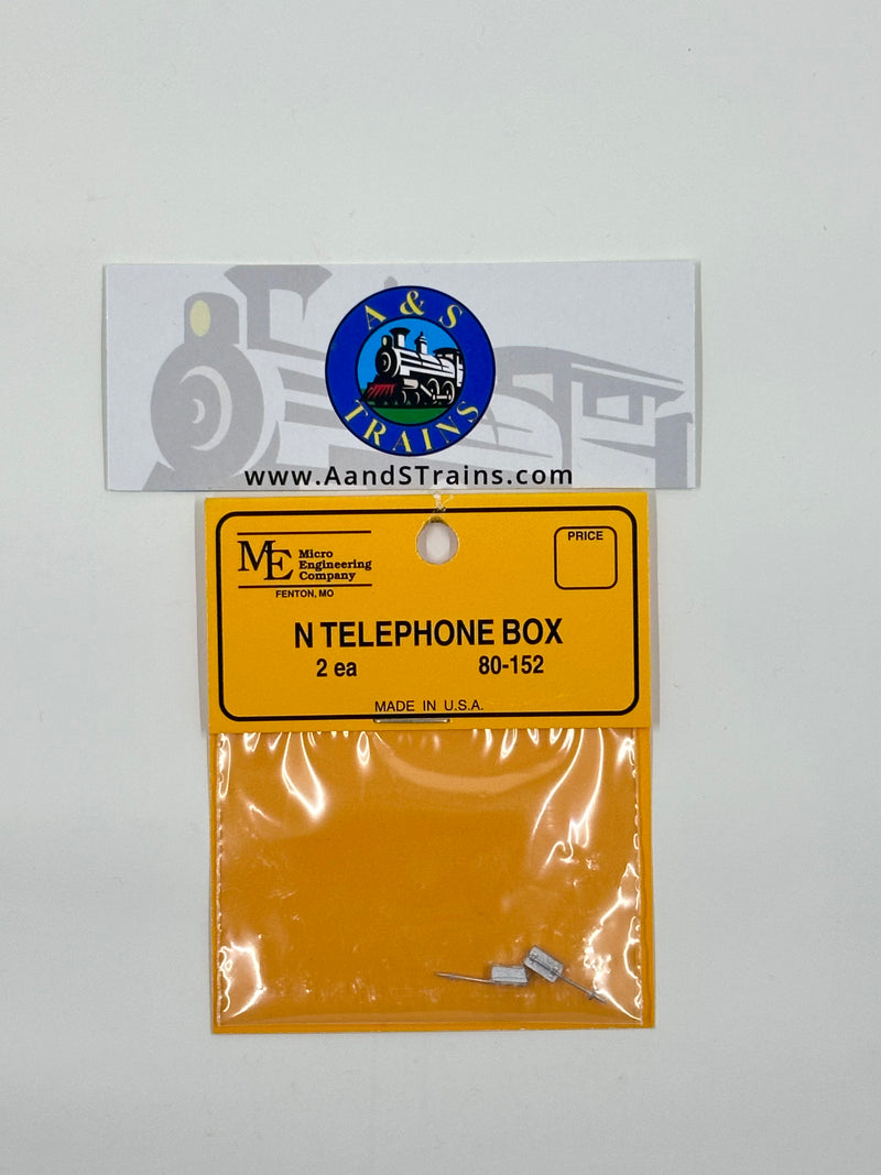 Micro Engineering Company N Scale 80-152 Telephone Box