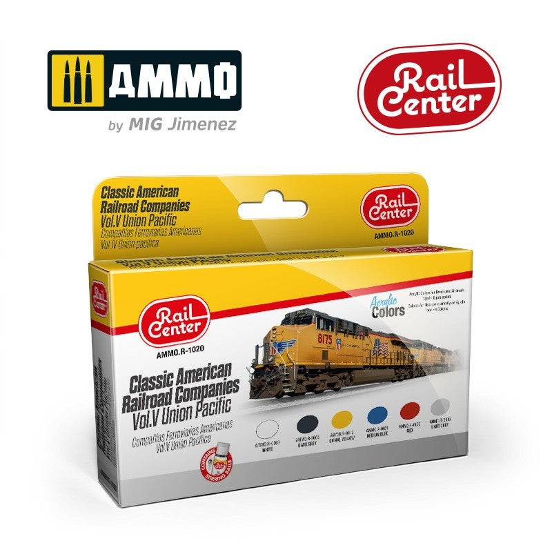 Ammo Rail Center Classic American Railroad Companies Vol V Union Pacific R.1020